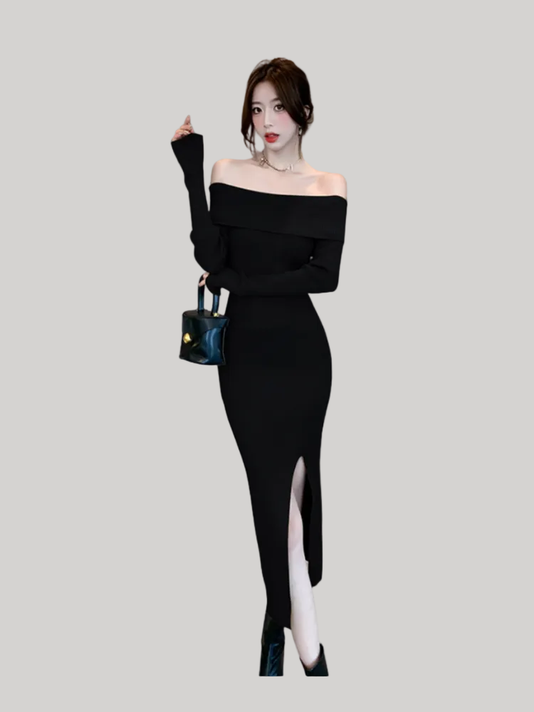 Ethereal Off-Shoulder Dress