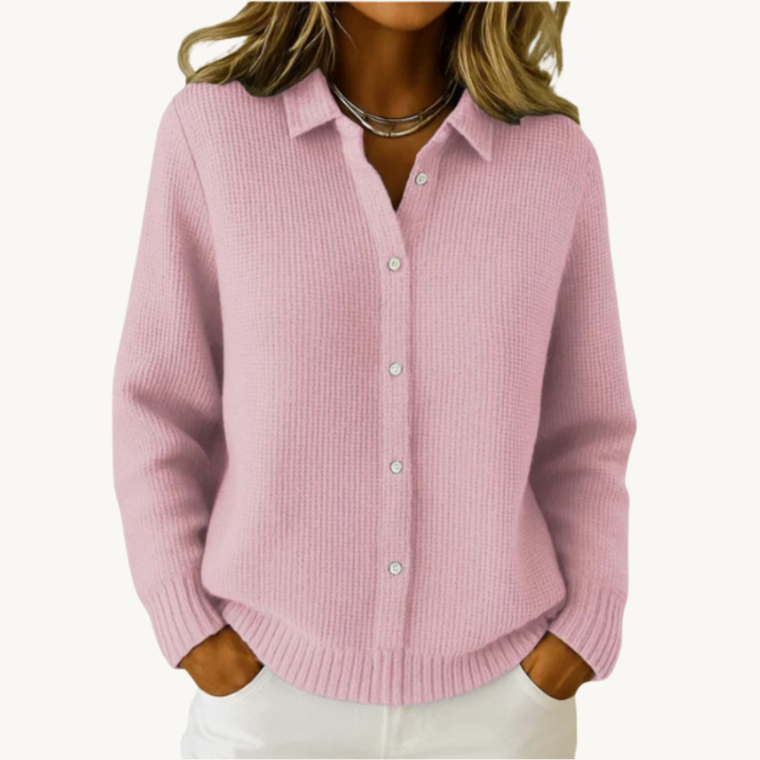 Amira - Knit Button Cardigan