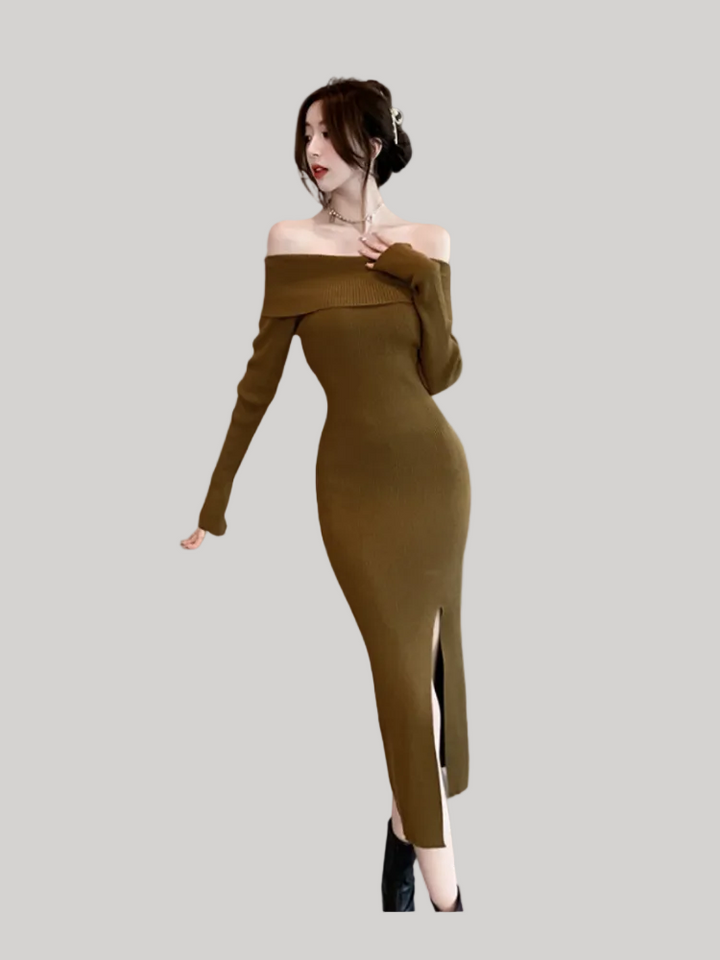 Ethereal Off-Shoulder Dress