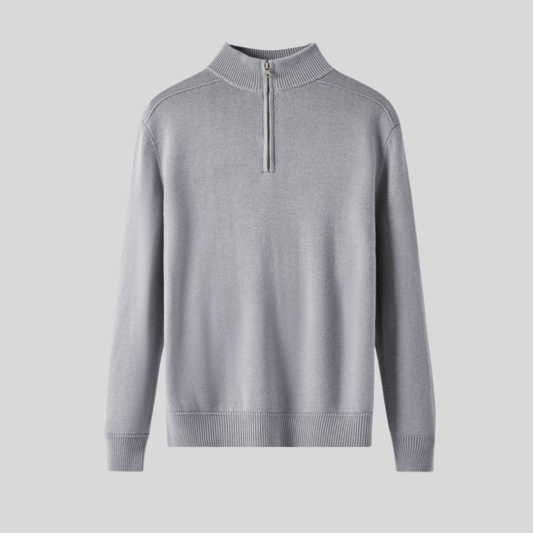 Essential Wool Zip-Up
