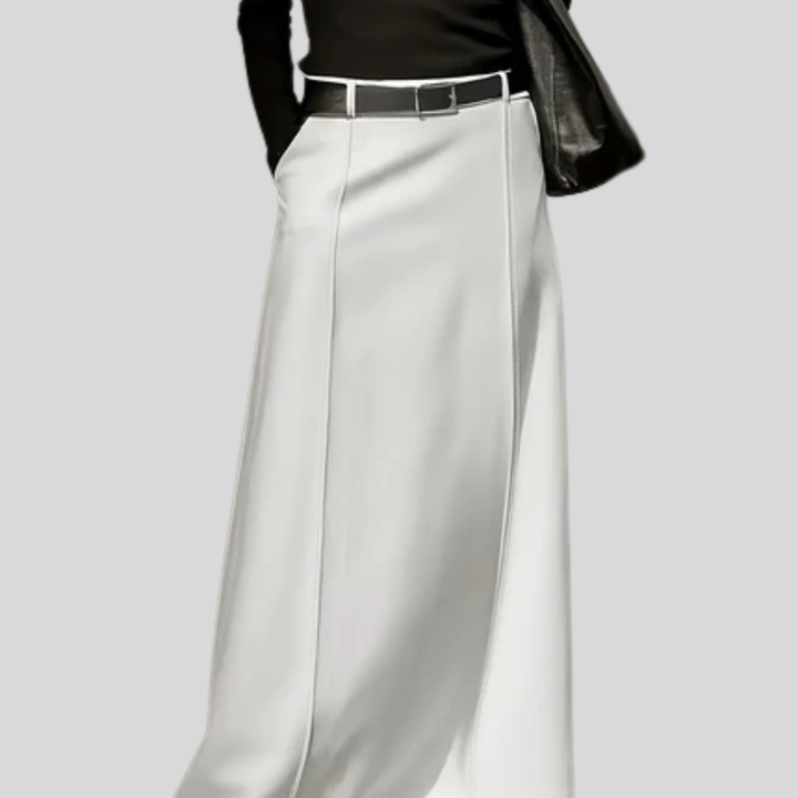 High-Waisted Elegant Maxi Skirt