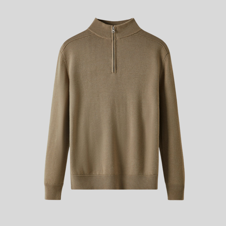 Essential Wool Zip-Up