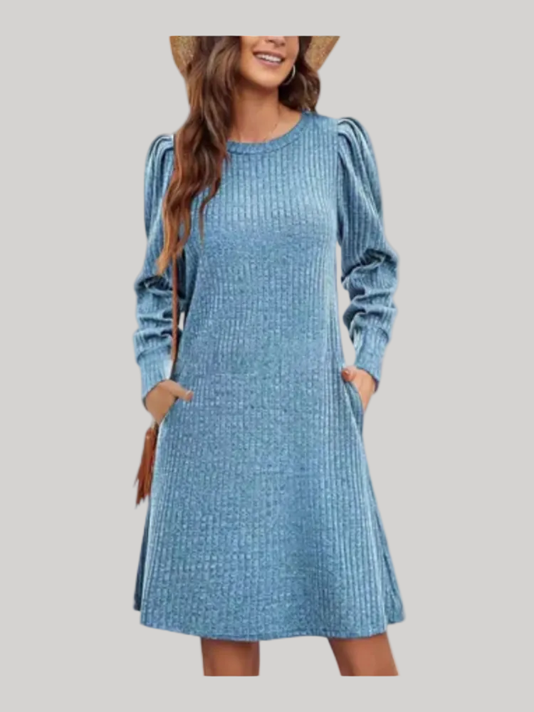 La robe en maille Amara