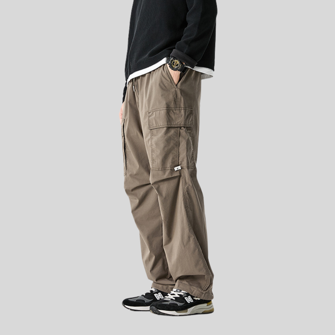 Straight Fit Cargo Pants