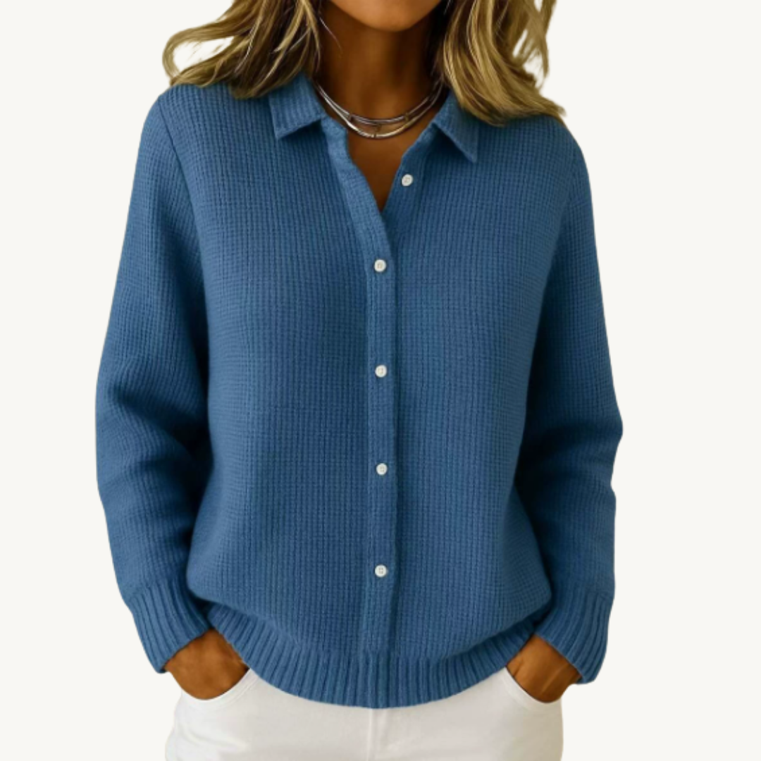 Amira - Knit Button Cardigan