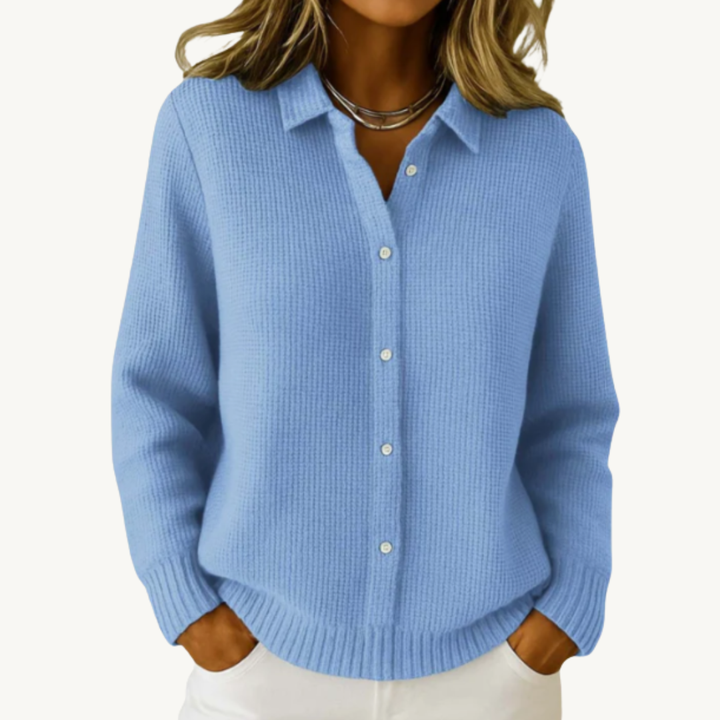 Amira - Knit Button Cardigan