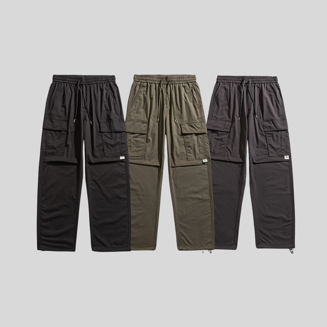 Straight Fit Cargo Pants