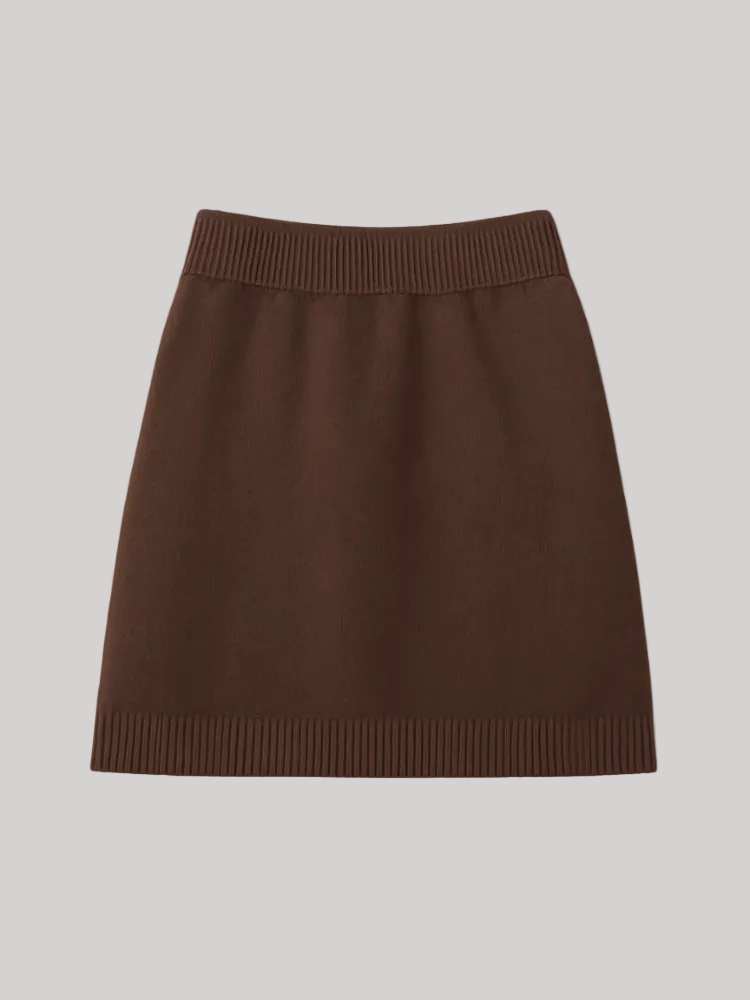 Cedar Knit Mini Skirt