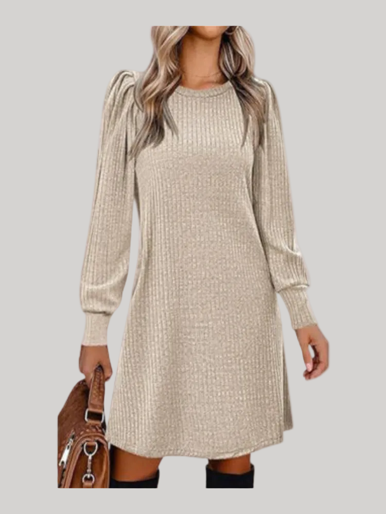 La robe en maille Amara