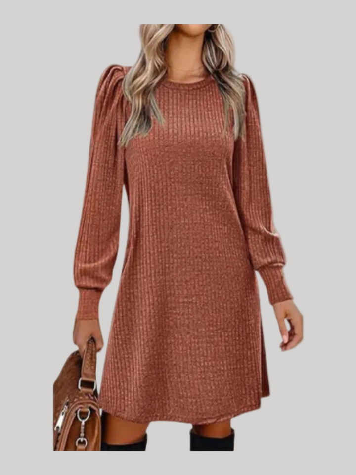 La robe en maille Amara