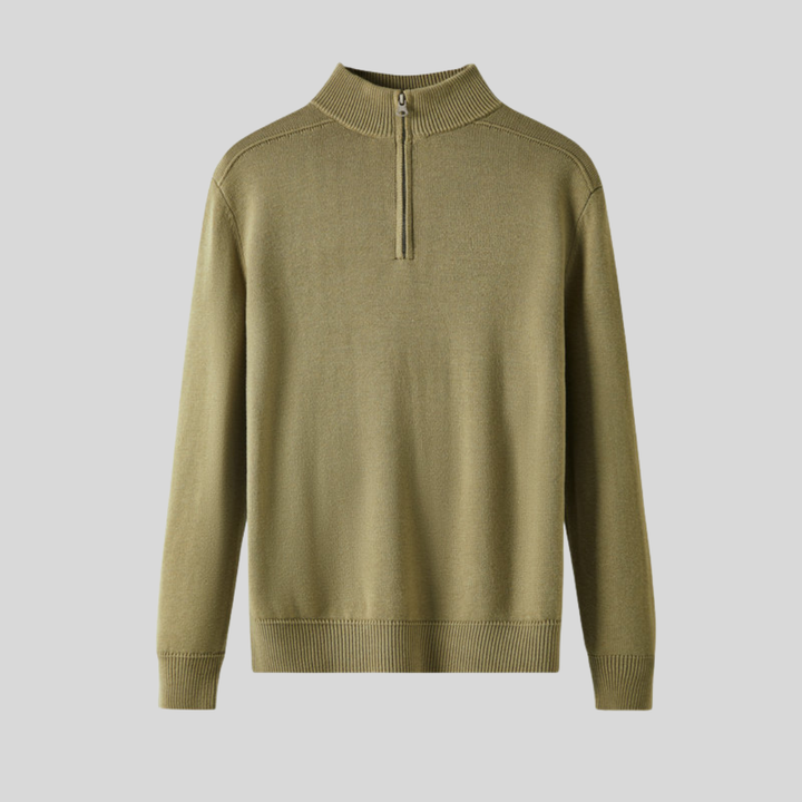 Essential Wool Zip-Up