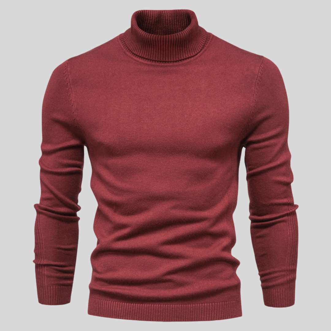 Essential Knit Turtleneck Sweater