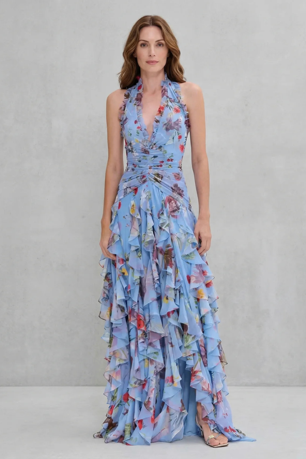 Bella | Halter Maxi Dress