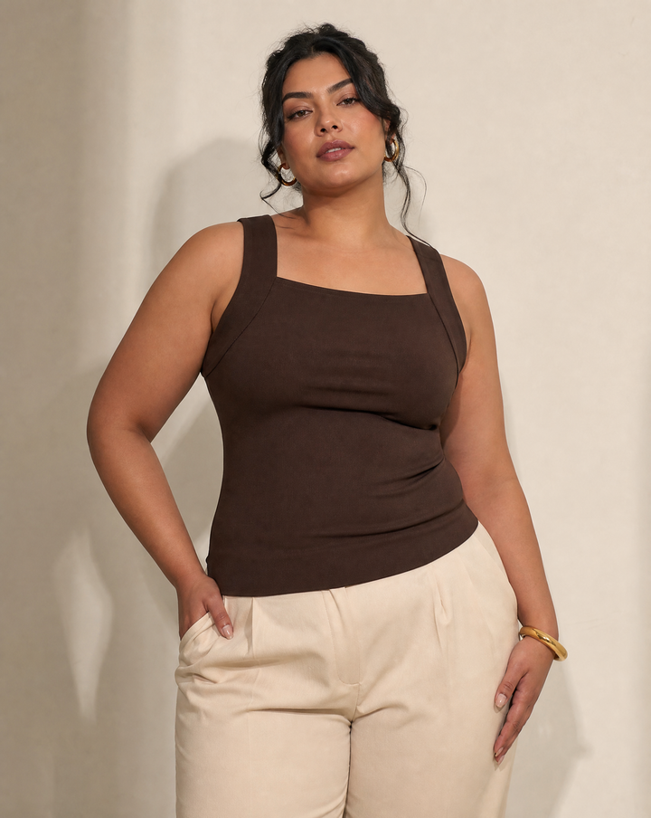 Isa | Built In Comfort Bra Tanktop