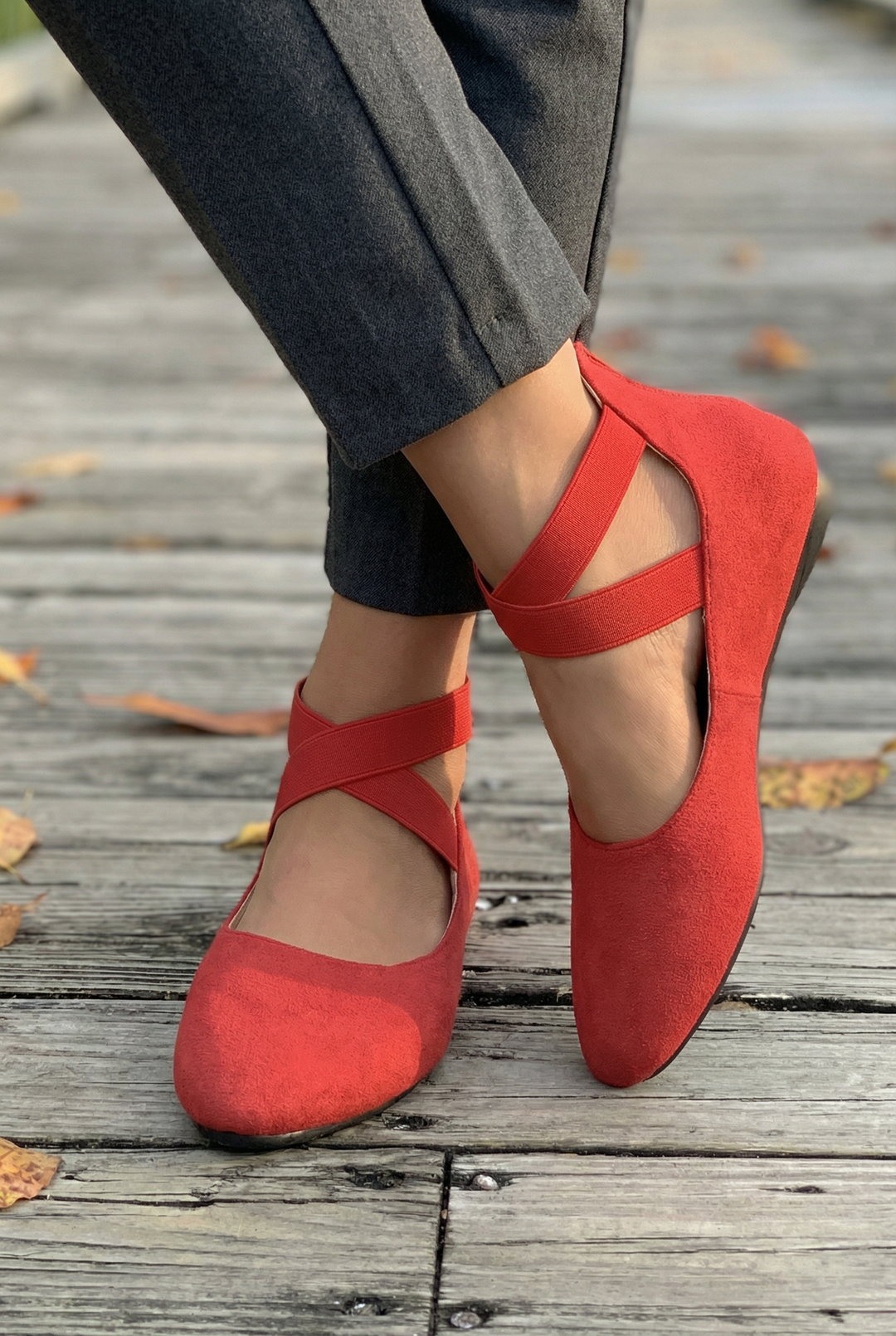 Gina™ - Comfy Closed Wedge Slip-On Shoes