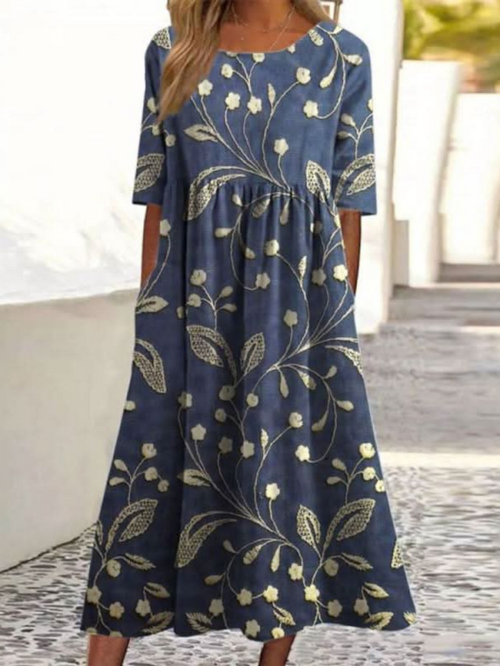 Amelia™ - Relaxed Midi Dress