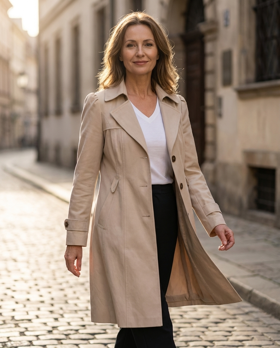 Monroe – Elegant Vintage Summer Coat