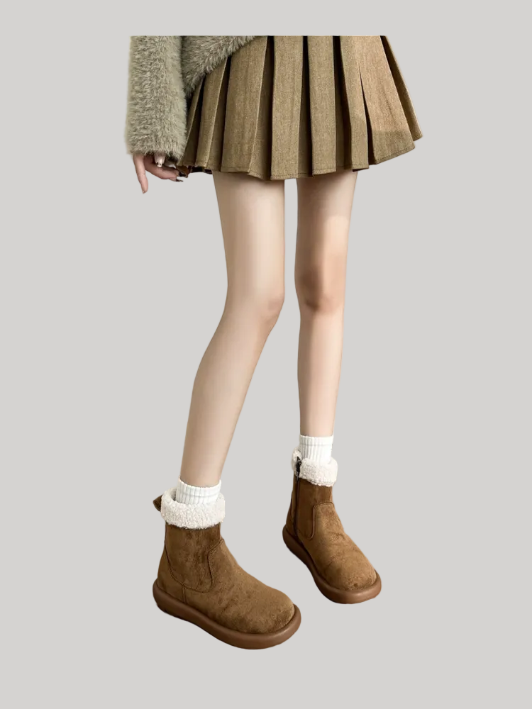 Luna Cozy Suede Boots