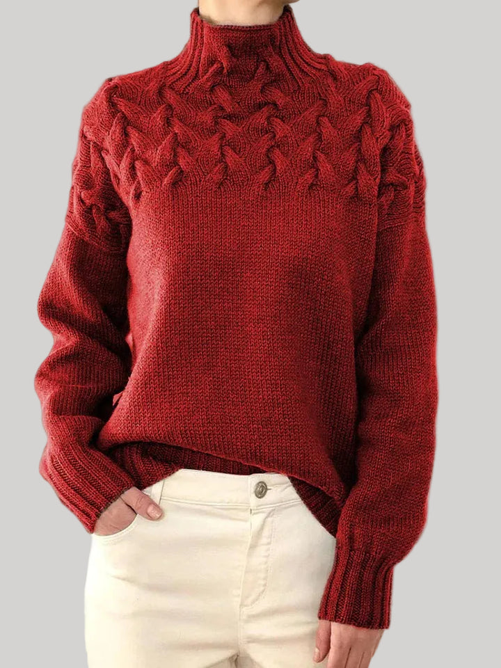 Soft Cable Knit Sweater