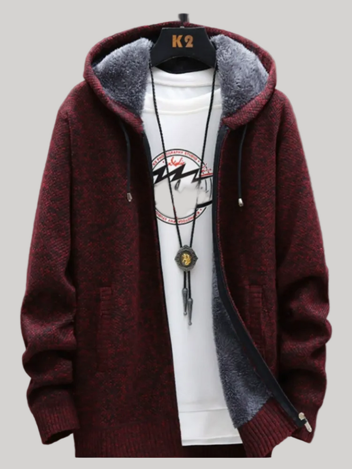 Arctic Knit Zip Hoodie – Premium Edition