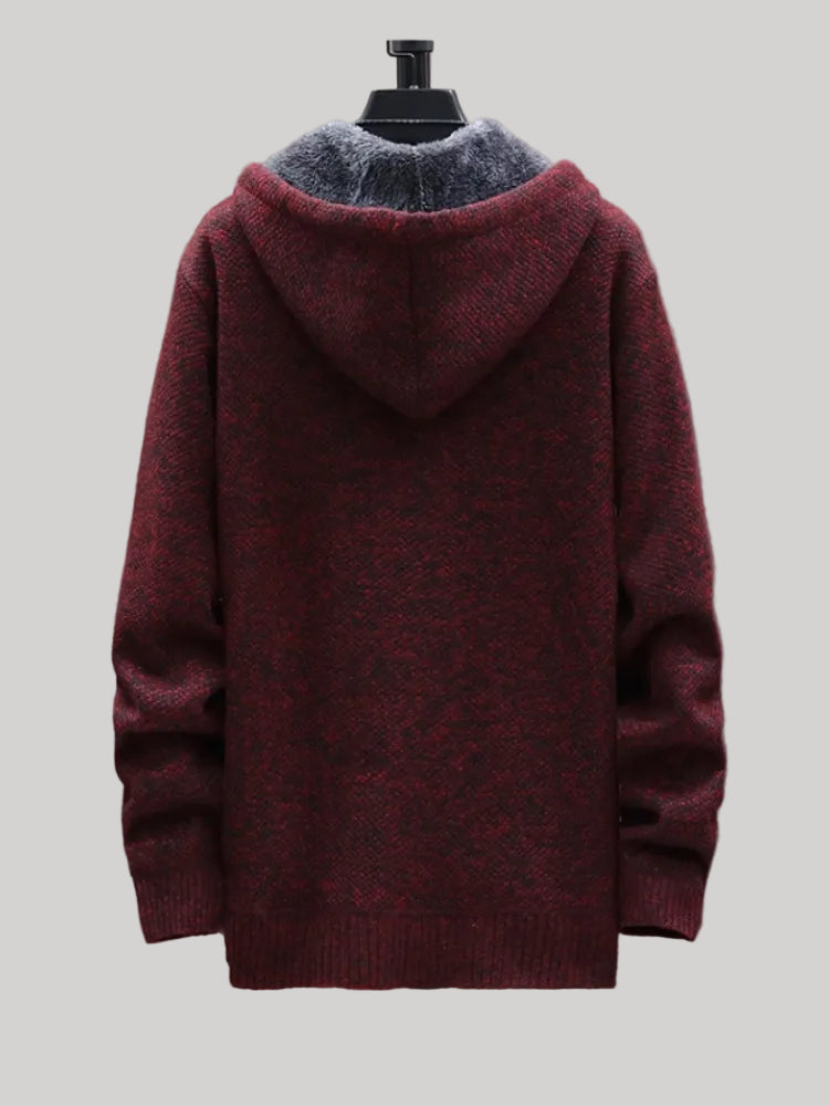 Arctic Knit Zip Hoodie – Premium Edition