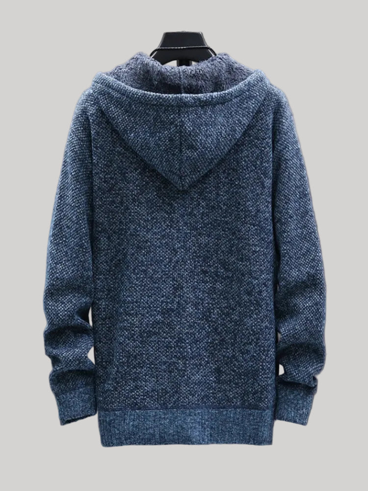 Arctic Knit Zip Hoodie – Premium Edition