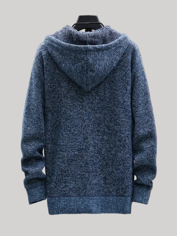 Arctic Knit Zip Hoodie – Premium Edition