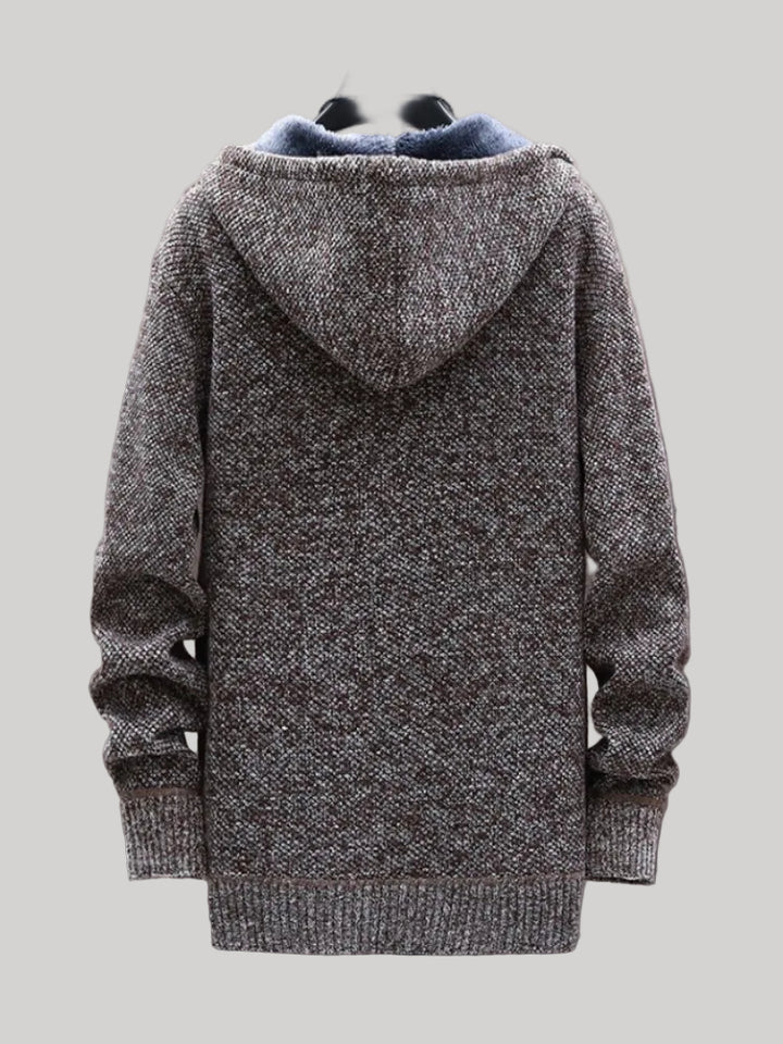 Arctic Knit Zip Hoodie – Premium Edition