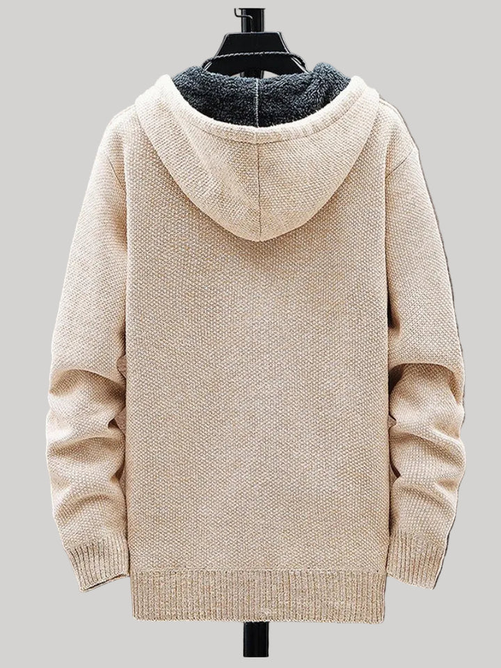 Arctic Knit Zip Hoodie – Premium Edition