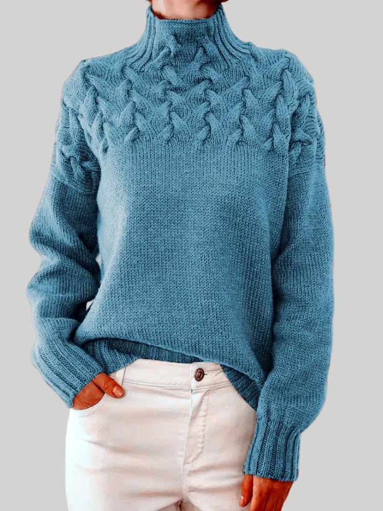 Soft Cable Knit Sweater