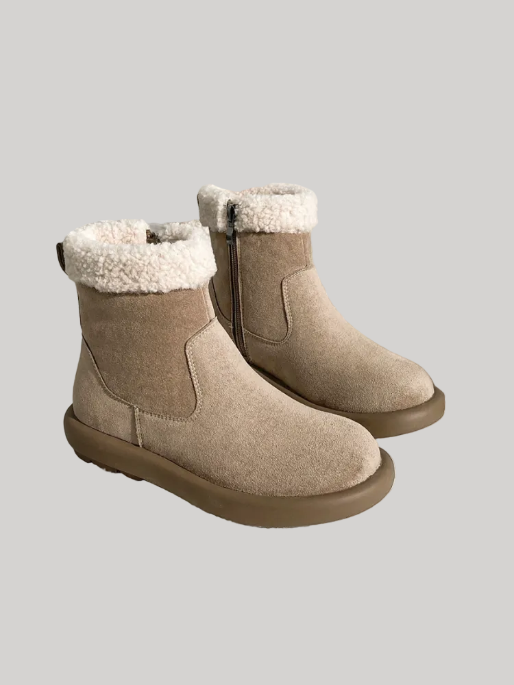 Luna Cozy Suede Boots