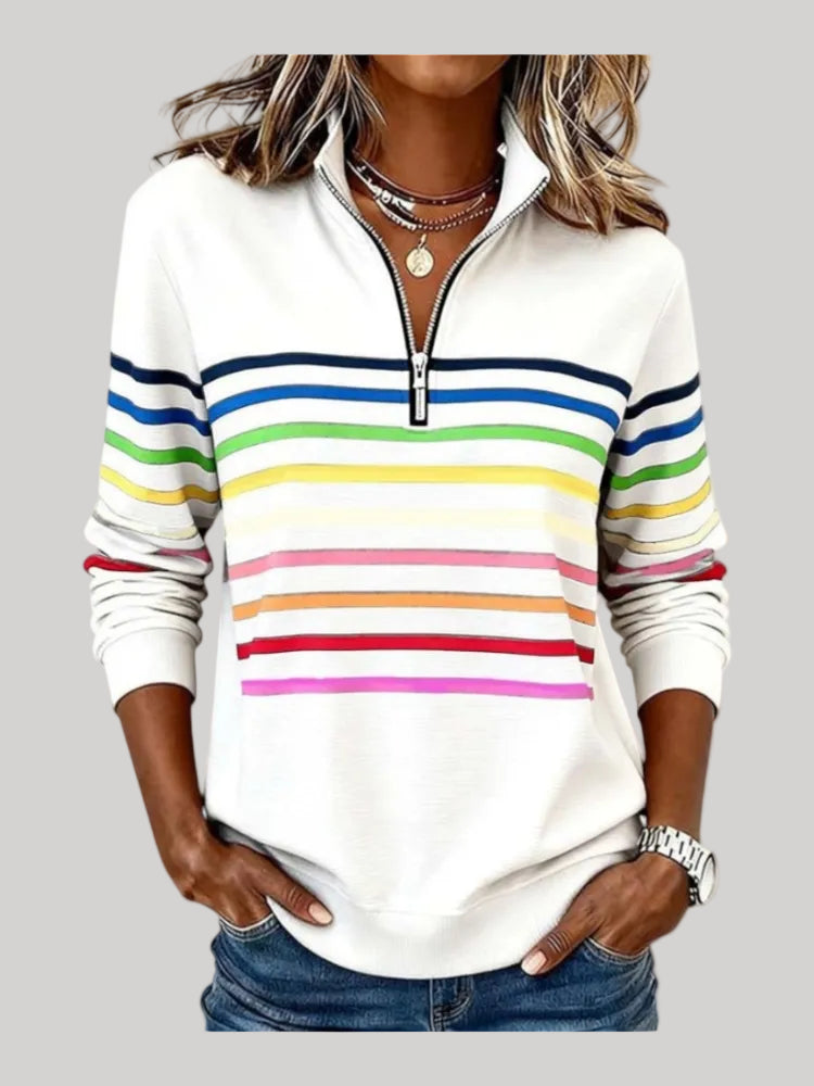 Aurora Quarter-Zip Sweater