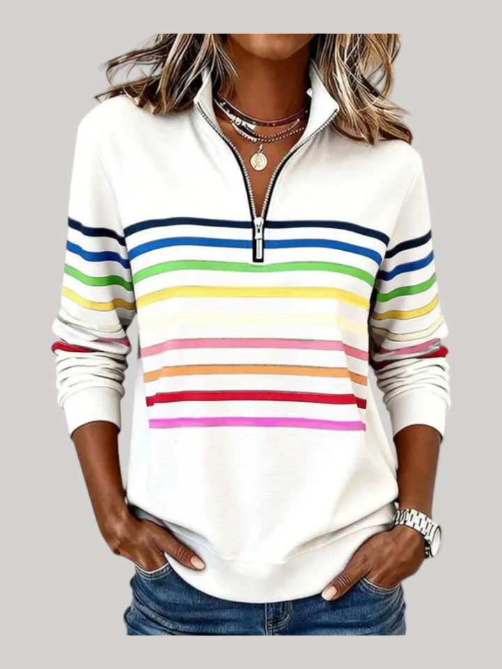 Aurora Quarter-Zip Sweater